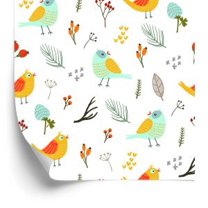 Papier Peint Oiseaux Colorés – Image 2