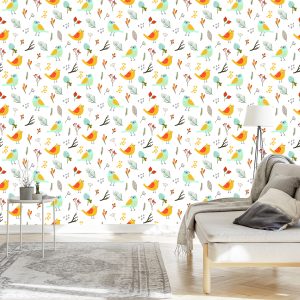 Papier Peint Oiseaux Colorés – Image 3