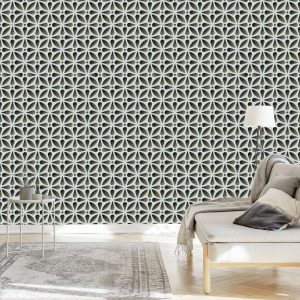 Papier Peint Effet Spatial Optique 3D Pour Le Salon – Image 3