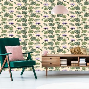 Papier Peint Feuilles De Monstère – Image 6