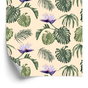 Papier Peint Feuilles De Monstère – Image 2