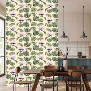 Papier Peint Feuilles De Monstère – Image 4