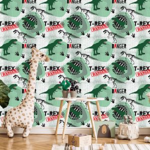 Papier Peint Pour Les Enfants Dinosaures Animaux – Image 5