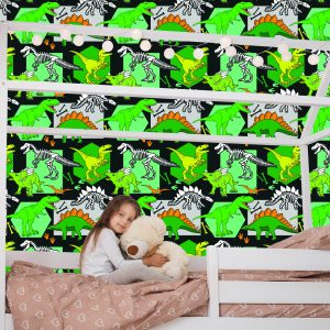 Papier Peint Mur Pour Garçons Animaux Dinosaures – Image 7