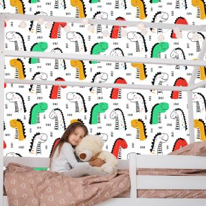 Papier Peint Dinosaures Colorés – Image 7