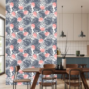 Papier Peint Fleurs Aux Couleurs Douces – Image 4