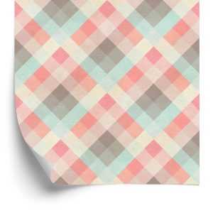 Papier Peint Diamants Dans Un Style Rétro – Image 2