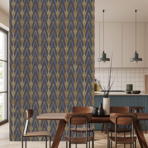 Papier Peint Motif Géométrique Moderne – Image 4