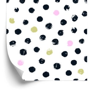 Papier Peint Les Points Peints Au Pinceau – Image 2