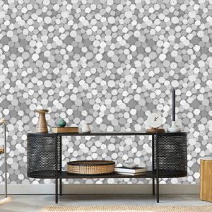 Papier Peint Points Gris – Image 5