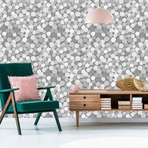 Papier Peint Points Gris – Image 6