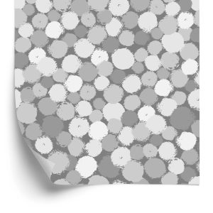 Papier Peint Points Gris – Image 2