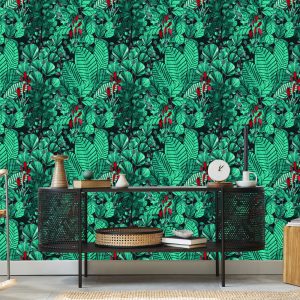 Papier Peint Feuilles De Monstère – Image 5