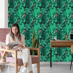 Papier Peint Feuilles De Monstère – Image 7