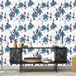 Papier Peint Belles Fleurs De Lys – Image 5