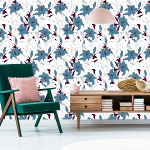 Papier Peint Belles Fleurs De Lys – Image 6