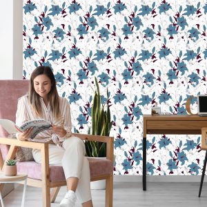 Papier Peint Belles Fleurs De Lys – Image 7