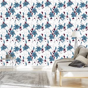 Papier Peint Belles Fleurs De Lys – Image 3