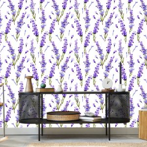 Papier Peint Fleurs Violettes – Image 5