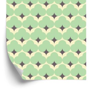 Papier Peint Motifs Rétro Pastel – Image 2