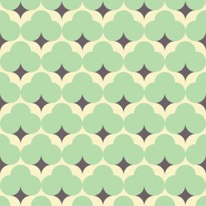 Papier Peint Motifs Rétro Pastel – Image 1