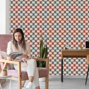 Papier Peint Designs Rétro À La Mode – Image 7
