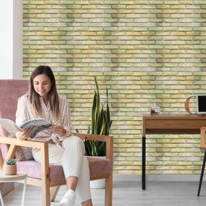 Papier Peint Brique De Mode Lumineuse – Image 7