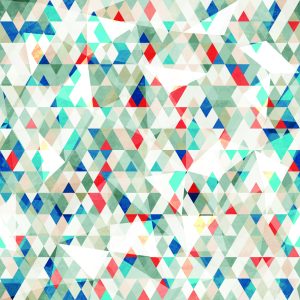 Papier Peint Triangles Colorés – Image 1