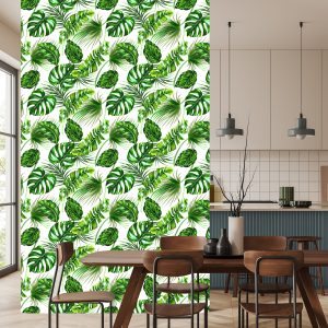 Papier Peint Feuilles De Jungle Tropicale – Image 4