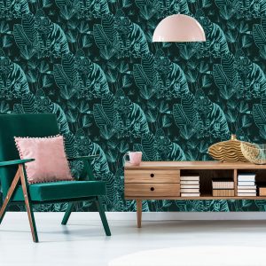 Papier Peint Tigres Et Plantes – Image 6