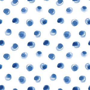 Papier Peint Pois Bleus – Image 1