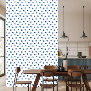 Papier Peint Pois Bleus – Image 4