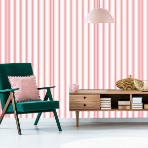 Papier Peint Rayures Rétro Verticales – Image 6