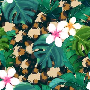 Papier Peint Plantes Tropicales – Image 1