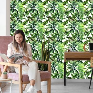 Papier Peint Feuilles De Banane – Image 7