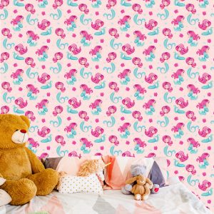 Papier Peint Coquilles De Sirène De Conte De Fées Pour La Chambre Des Enfants – Image 6