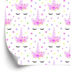 Papier Peint Pour Les Enfants - Licornes Endormies – Image 2