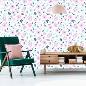 Papier Peint Fleurs Délicates – Image 6