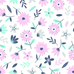 Papier Peint Fleurs Délicates – Image 1