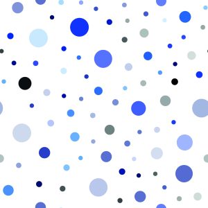 Papier Peint Cercles Dans Les Tons De Bleu – Image 1