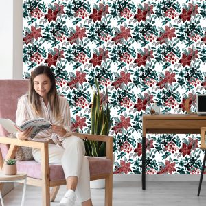 Papier Peint Belles Fleurs Peintes À L'aquarelle – Image 7