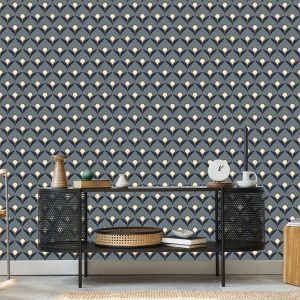 Papier Peint Motifs Géométriques Colorés – Image 5