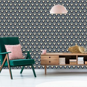 Papier Peint Motifs Géométriques Colorés – Image 6