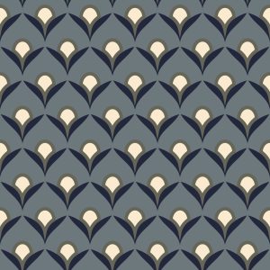 Papier Peint Motifs Géométriques Colorés – Image 1