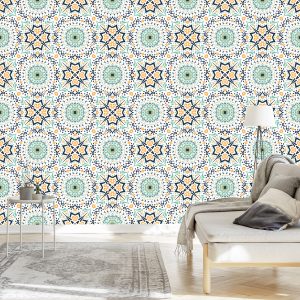 Papier Peint Abstraction Ornementale – Image 3