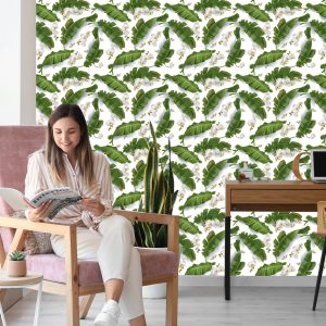 Papier Peint Fleurs D'orchidées Nature Pour Le Salon – Image 7