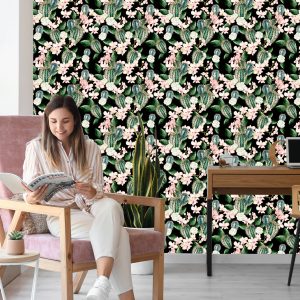 Papier Peint Orchidée Orchidée Nature Fleurs Pour Salon – Image 7