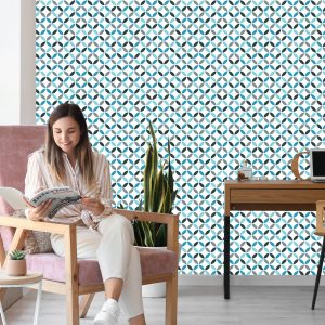 Papier Peint Géométrique - Rétro – Image 7