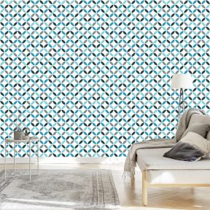 Papier Peint Géométrique - Rétro – Image 3