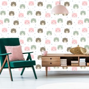 Papier Peint Ours Pastels – Image 6